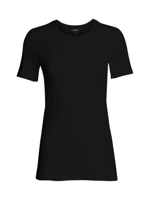 Theory Women's Johnna Pima Cotton Tee - Black