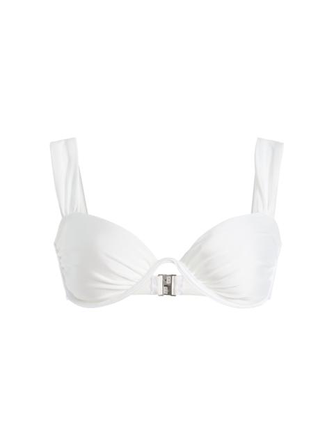 SIMKHAI Anniston Bikini Top white