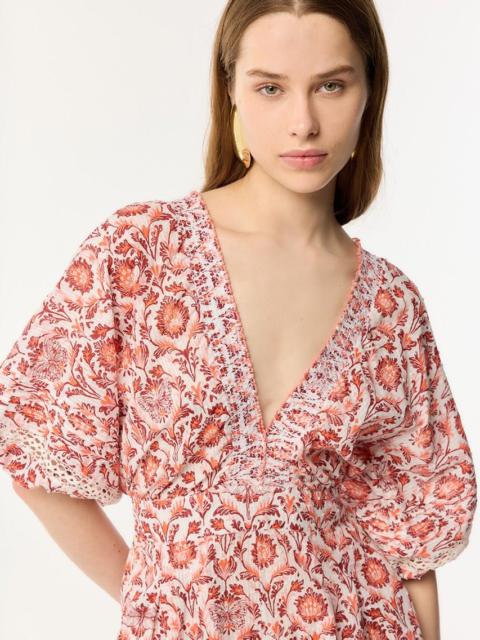 Short Jumpsuit Chantal - Pink Victorian