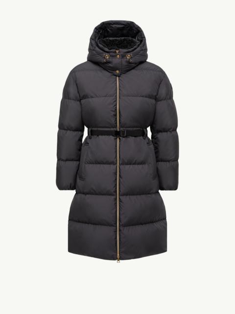 Moncler Briant Hooded Long Down Jacket