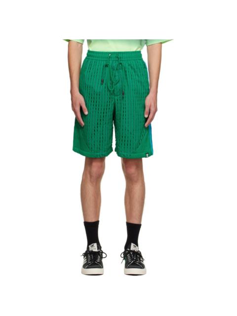 Green adidas Originals Edition Paneled Shorts