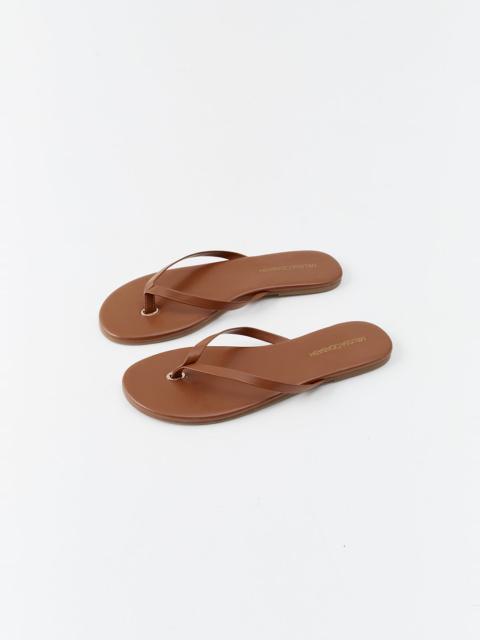 MELISSA ODABASH SANDALS TAN