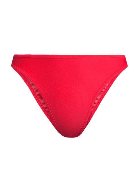 RAMY BROOK Women's Isla High-Leg Bikini Bottom - Flame