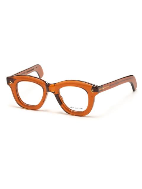 MAX PITTION Casse / Wellington 46 Optical Eye Glasses French Beer Dark