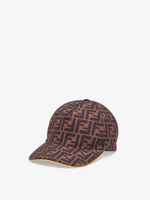 FENDI Multicolor canvas baseball cap