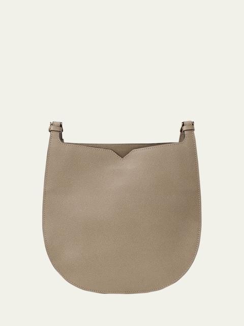 Valextra Saffiano Weekend Hobo Bag