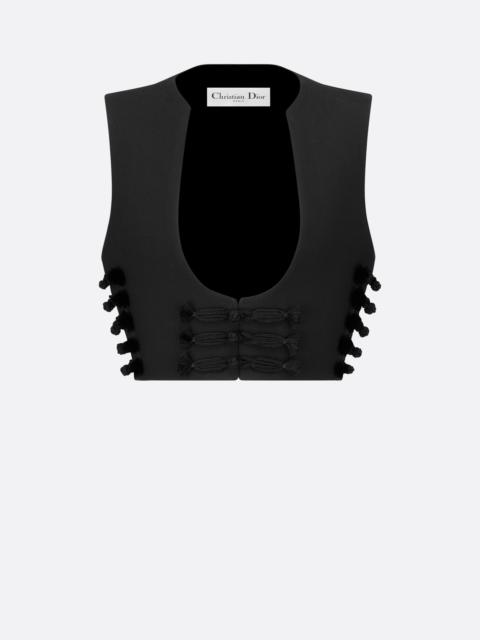 Dior Brandenburg Cropped Waistcoat