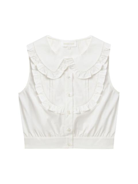 SHUSHU/TONG cotton cropped blouse