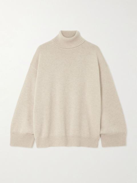Brunello Cucinelli Cashmere turtleneck sweater Beige
