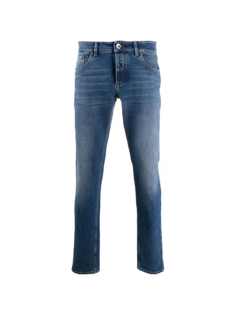 Brunello Cucinelli mid-rise slim-fit jeans