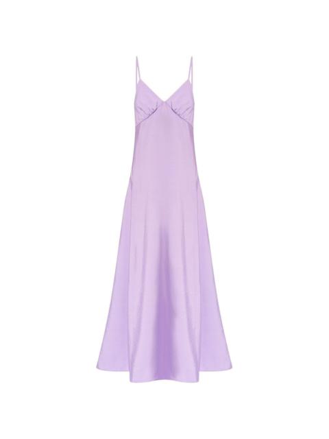 Maison Kitsuné sleeveless flared dress