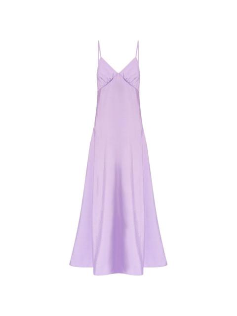 Maison Kitsuné sleeveless flared dress