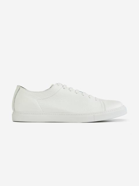 SLOWEAR Hammered calfskin trainers
