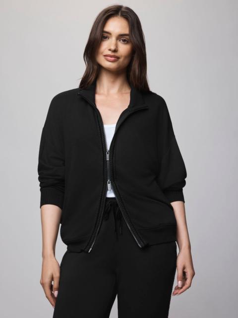 Splendid Supersoft Trim Zip Up Sweater Using LENZING™ECOVERO™ Fibers