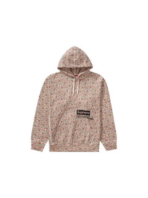 Supreme Supreme JUNYA WATANABE CDG MAN Hooded Sweatshirt Pink Flowers