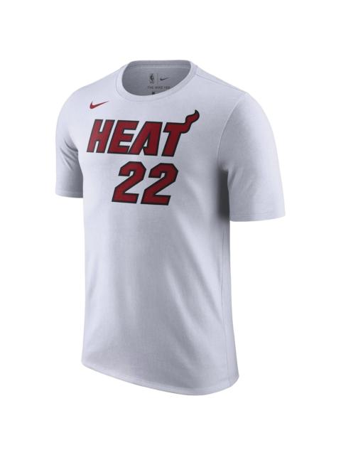 Nike NBA MIAMI HEAT PERFORMANCE T-SHIRT GS "MIAMI HEAT BUTLER 22 - White" 9Z2B7BCMW HEAJBW