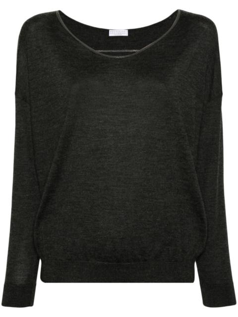 Long Sleeve V-Neck Sweater