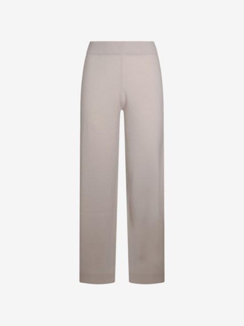 Allude fine-knit trousers