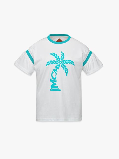 MCM Palm Logo T-Shirt in Organic Cotton
