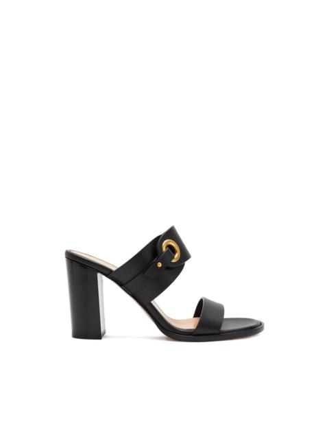 Gianvito Rossi block-heel leather sandals