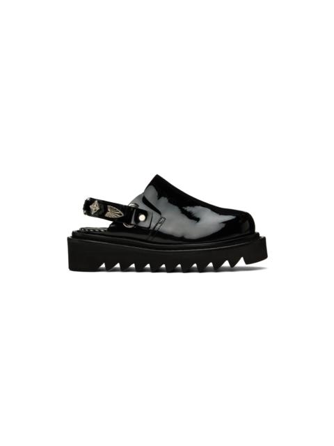 TOGA PULLA Black Embellished Loafers