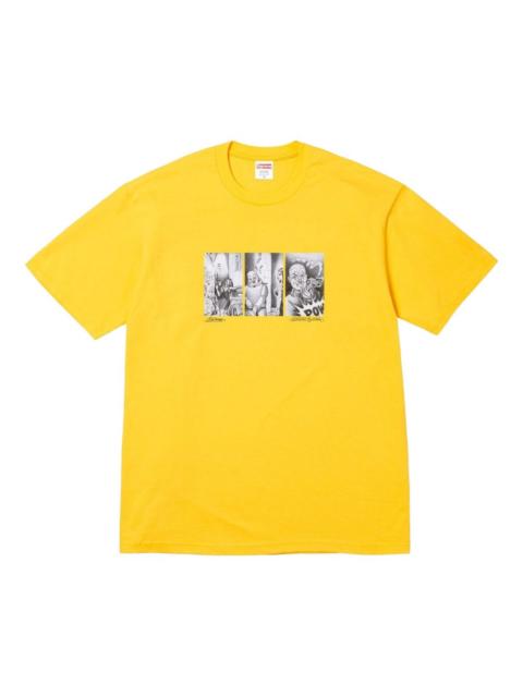 Supreme cartoon-print T-shirt