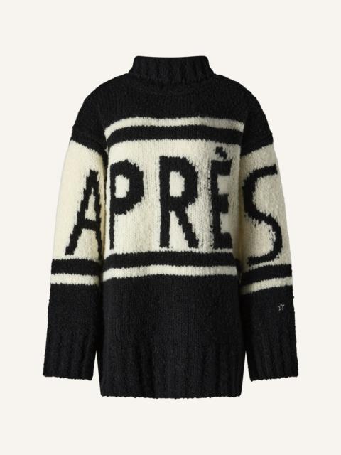 PERFECT MOMENT Oversized Apres Wool Knit Sweater