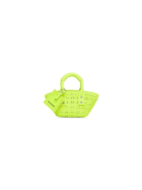 BALENCIAGA Women's Bistro Xxs Basket With Strap in Yellow