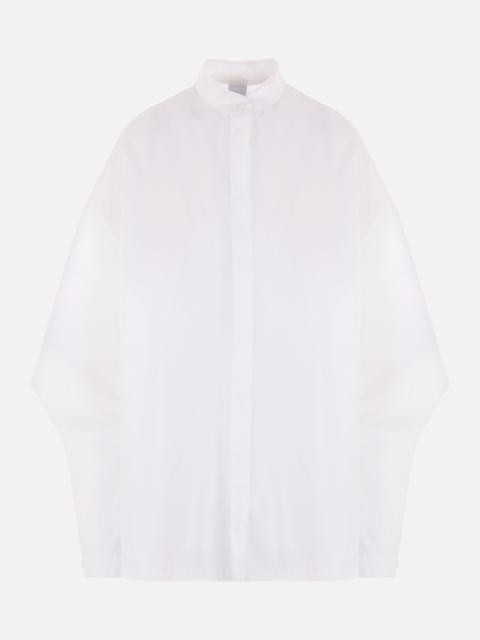 POPLIN SHIRT WITH CUT-OUT