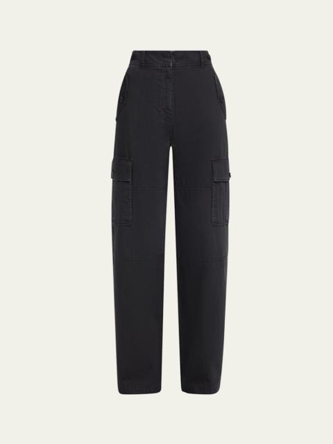 ULLA JOHNSON Aiden Mid-Rise Cargo Pants