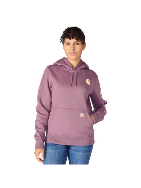 Carhartt Women's Iconic Clarksburg Logo Sweatshirt