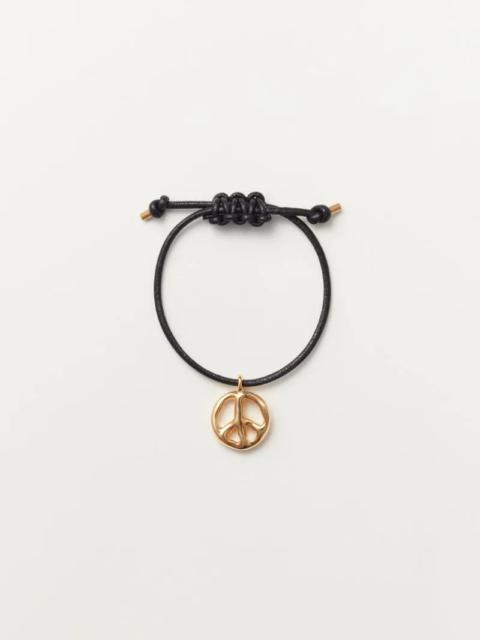 Ambush PEACE LEATHER BRACELET