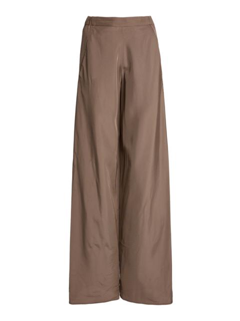 CHRISTOPHER ESBER Vera Bias Wide-Leg Pants neutral