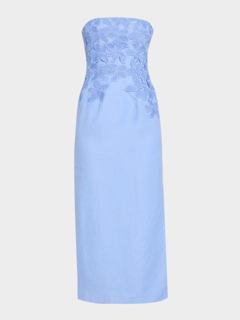 SIGNIFICANT OTHER Idette Strapless Midi Dress