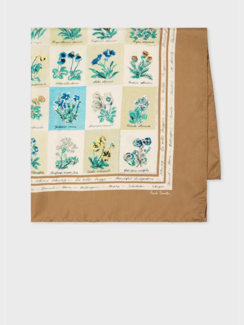 Paul Smith Women's 'Garden Flower' Stamp Scarf