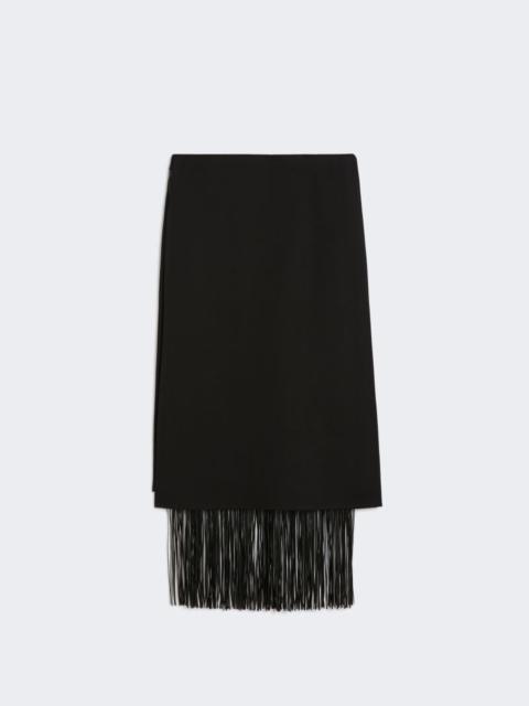 Sportmax Fringed skirt