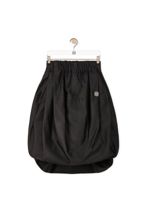 Loewe Balloon skirt in silk and polyester