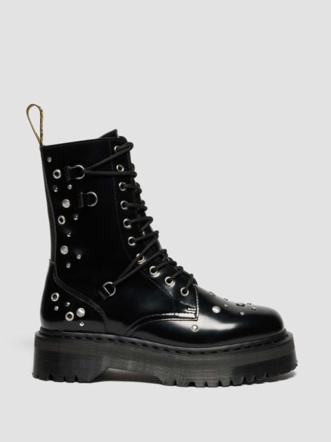 Dr. Martens JADON HI Studded Buttero Leather Platform Boots