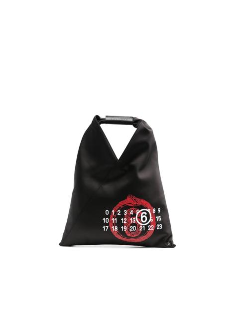 MM6 Maison Margiela small Year of the Snake Japanese tote bag