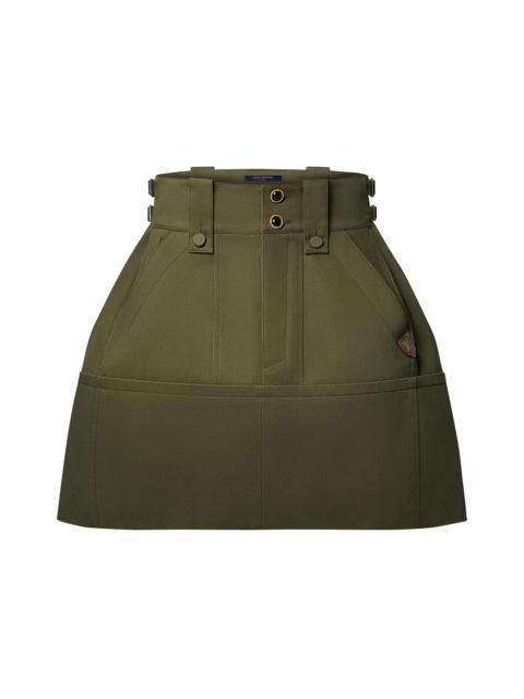 Louis Vuitton Exaggerated Mini Skirt