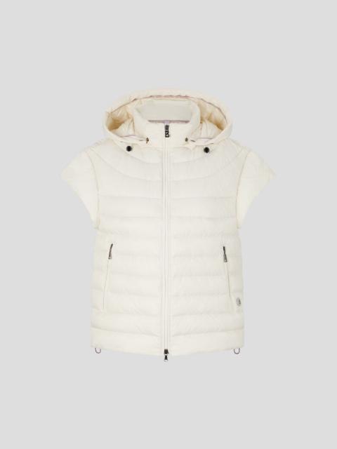 BOGNER Betty Lightweight down gilet in Off-white