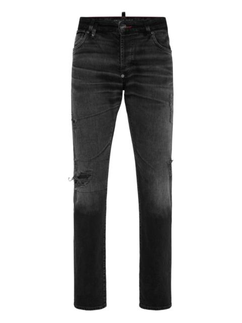 PHILIPP PLEIN distressed jeans