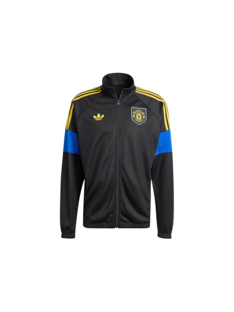 adidas Lfstlr Track Top Manchester United Black