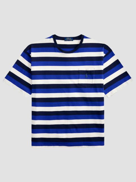 Polo Ralph Lauren Men's Striped Cotton T-Shirt - Newport Navy Multi