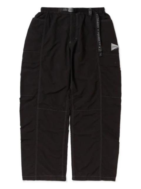 and Wander belted panelled trousers