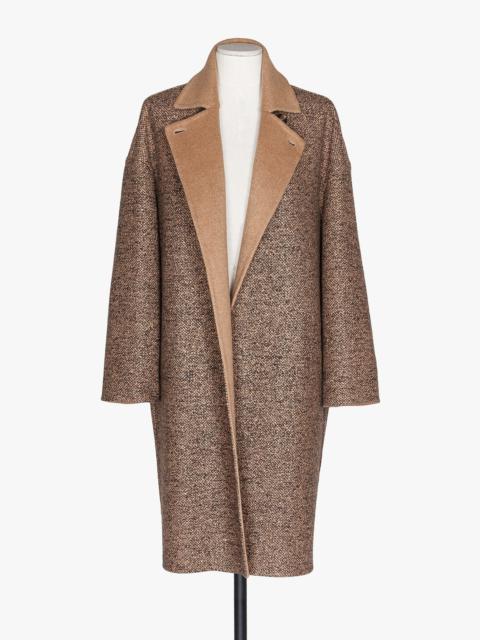 EVELIN Reversible camel and wool coat