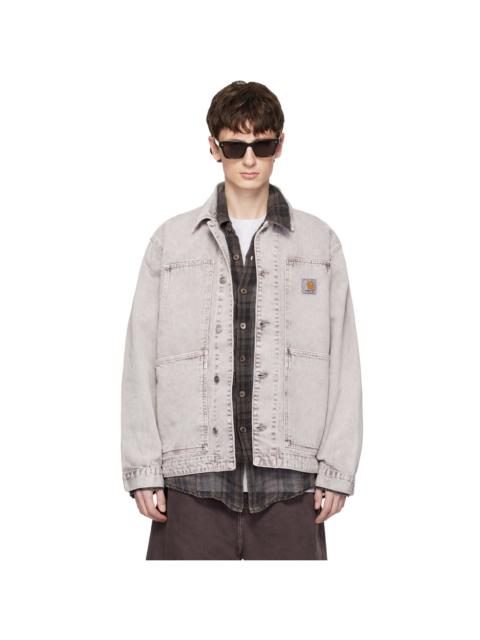 Carhartt WIP Pink OG Double Front Denim Jacket