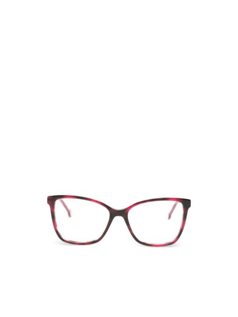 CAROLINA HERRERA tortoiseshell-effect cat-eye glasses