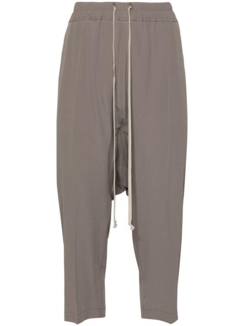 Rick Owens drop-crotch cropped trousers