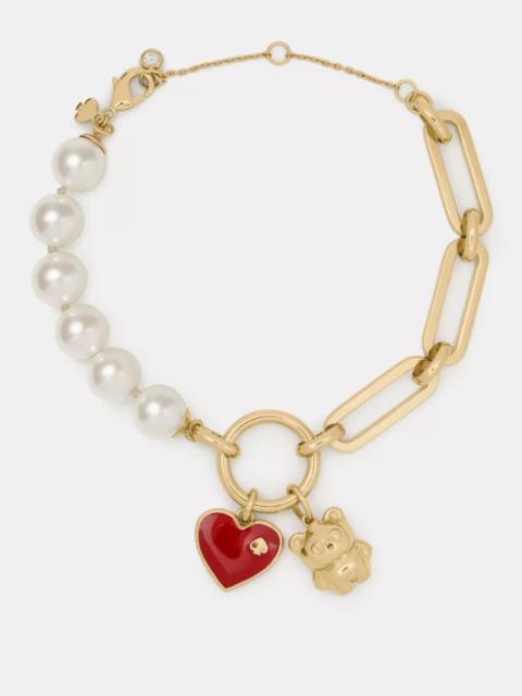 kate spade Bits And Baubles Charm Bracelet